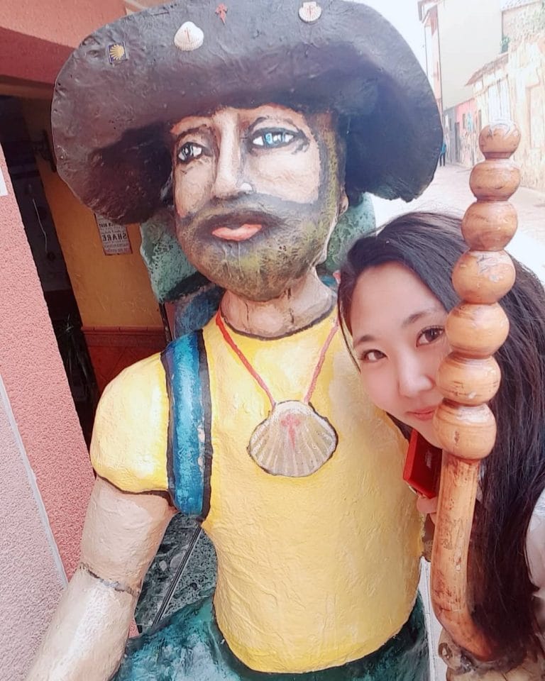 santiaguin en albergue cuatro cantones belorado